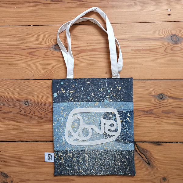 love canvas bag